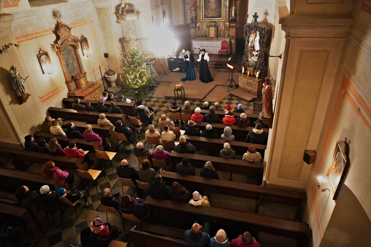Pěvecký koncert v kostele