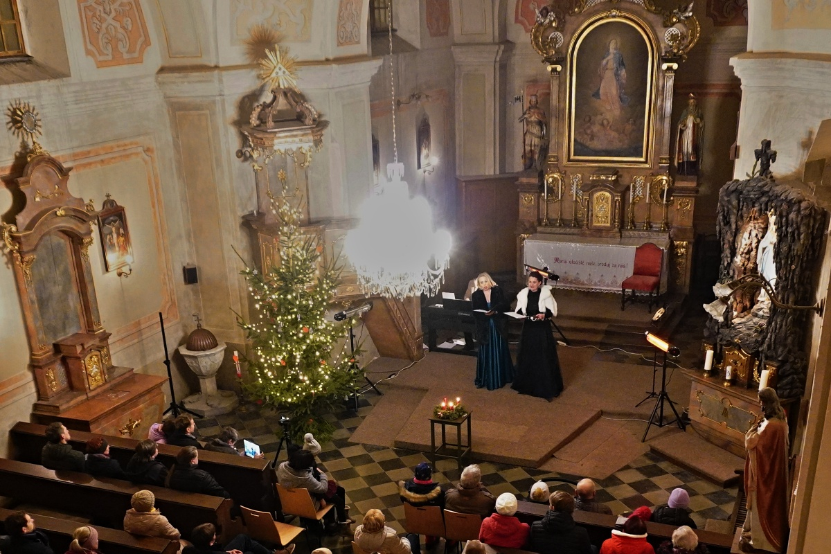 Pěvecký koncert v kostele