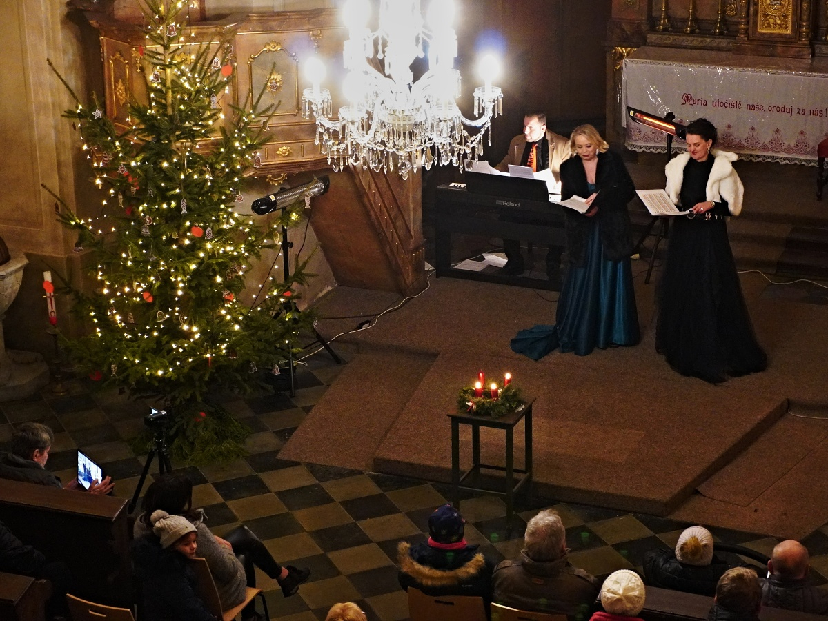 Pěvecký koncert v kostele