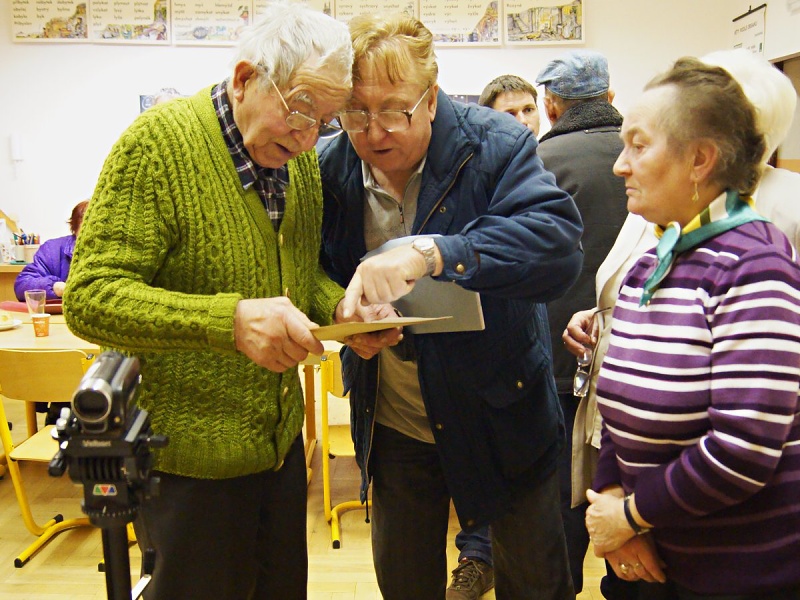 Setkání pamětníků v lednu 2014