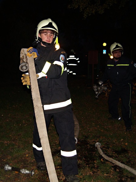 Námětové cvičení hasičů