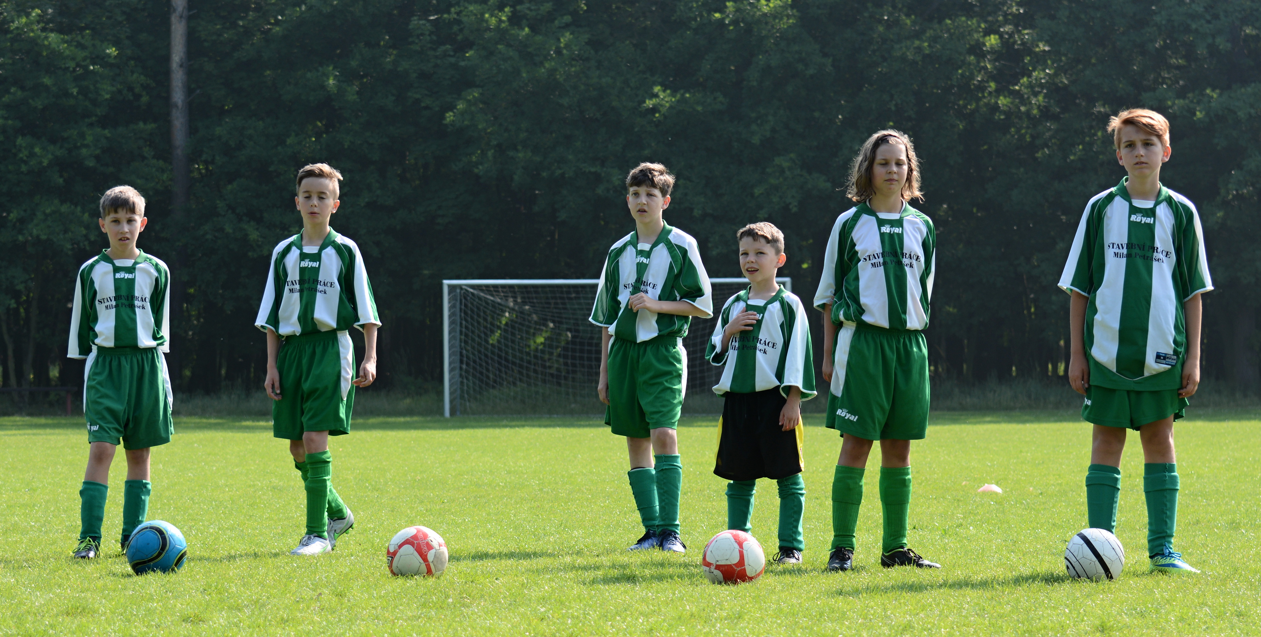 Fotogalerie našich nejmenších fotbalistů