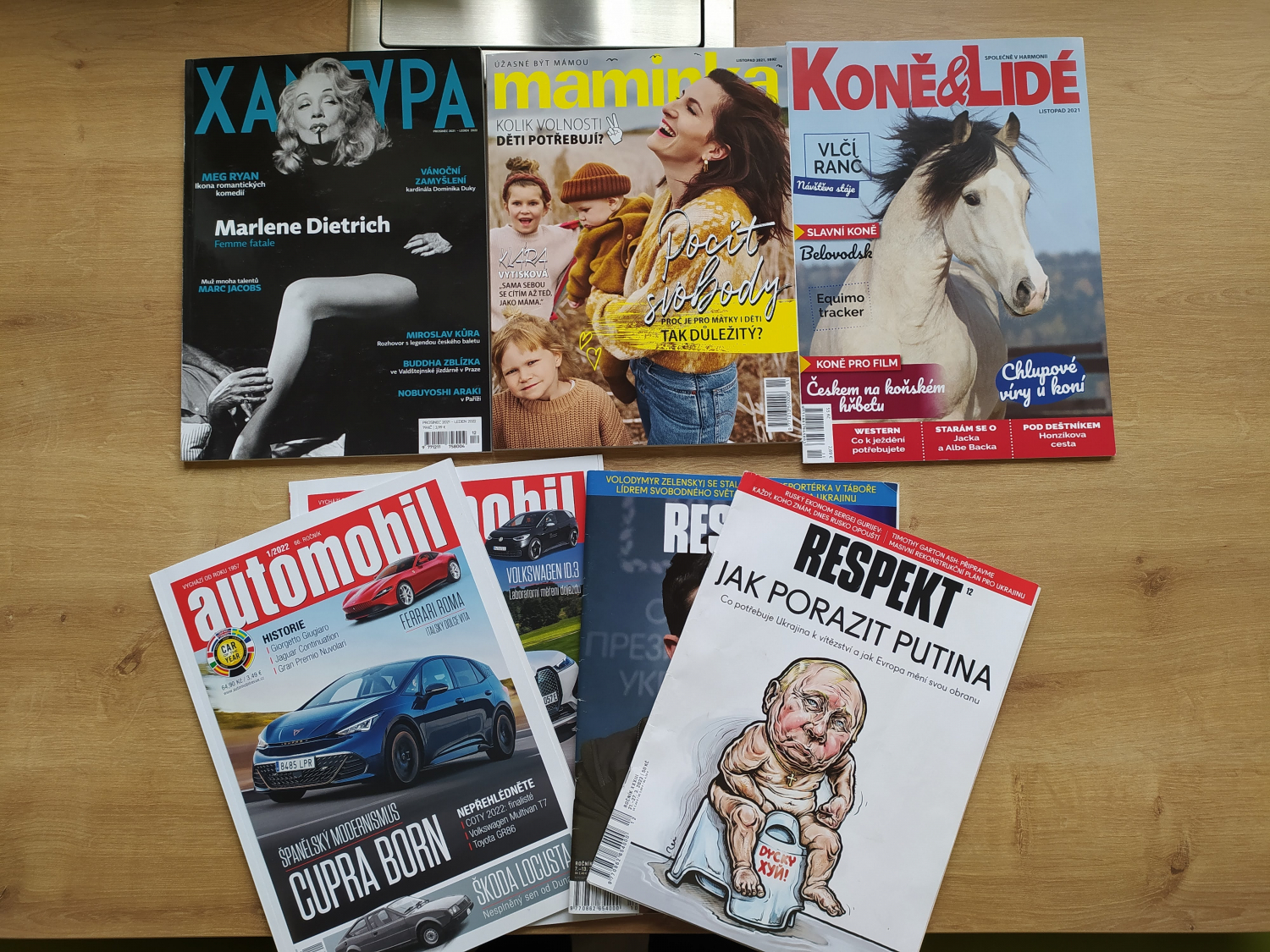 Nové tituly časopisů v knihovně!