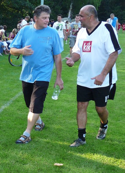 Garda Kostelní Lhota-ženy Dukla Praha 5:2 dne 6.8.2011 při oslavách 90 let sportu v obci
