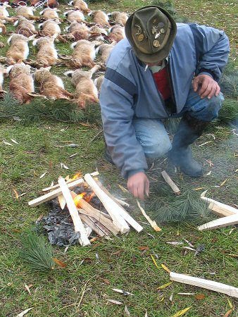 Myslivecký hon 6.12.2008