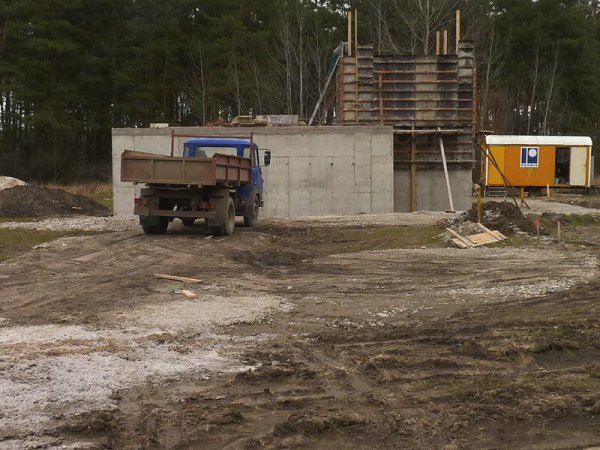 Výstavba vodovodu 18.3.2009