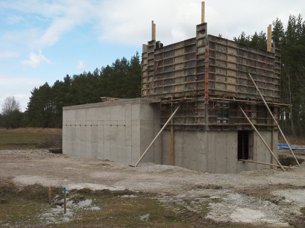 Výstavba vodovodu 18.3.2009