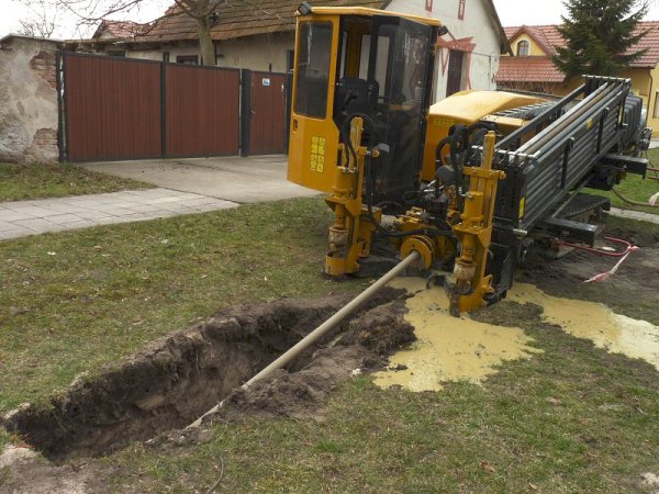 Výstavba vodovodu 18.3.2009