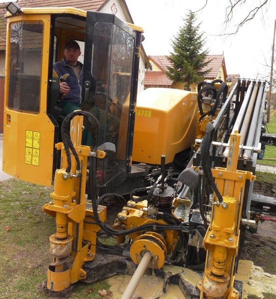 Výstavba vodovodu 18.3.2009