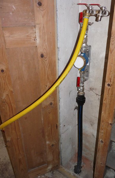 Oprava bývalé fary dne 3.11.2010