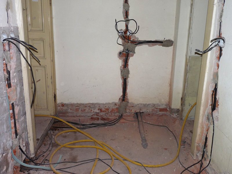 Oprava bývalé fary dne 10. a 22. 11. 2010