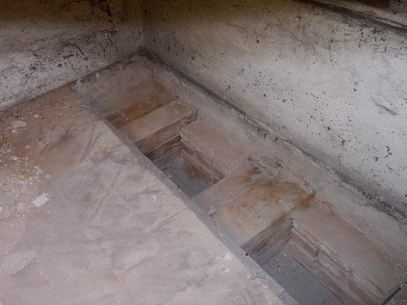 Oprava bývalé fary dne 10. a 22. 11. 2010