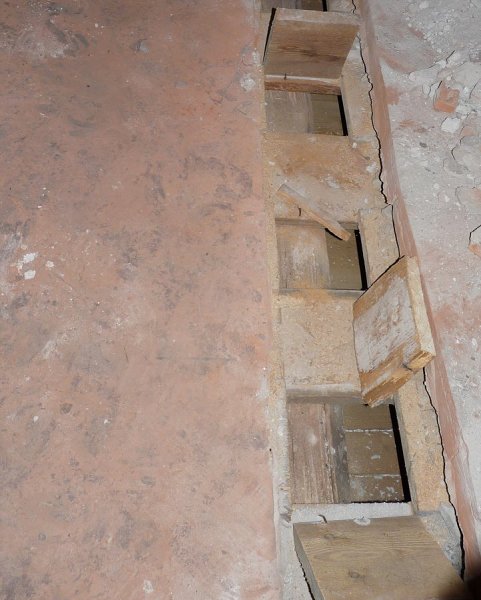 Oprava bývalé fary dne 10. a 22. 11. 2010