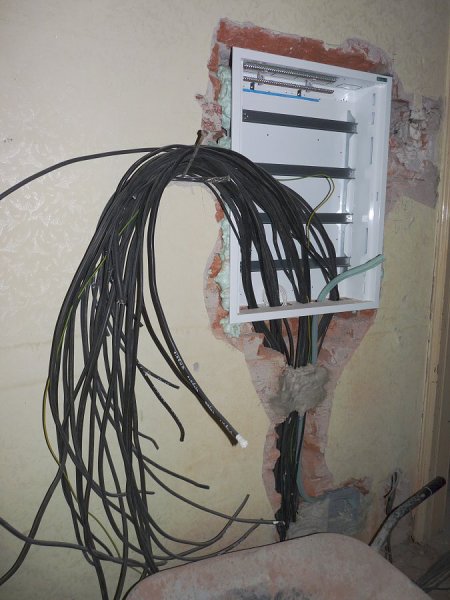 Oprava bývalé fary dne 10. a 22. 11. 2010