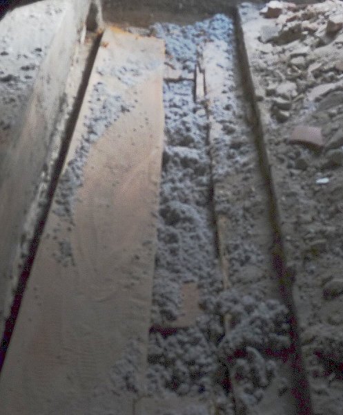 Oprava bývalé fary dne 25. a 30. 11. 2010