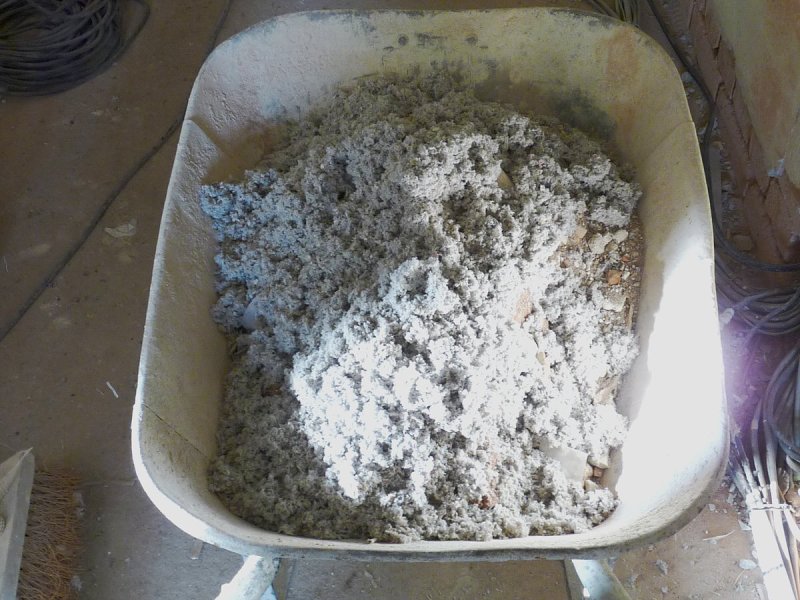 Oprava bývalé fary dne 25. a 30. 11. 2010