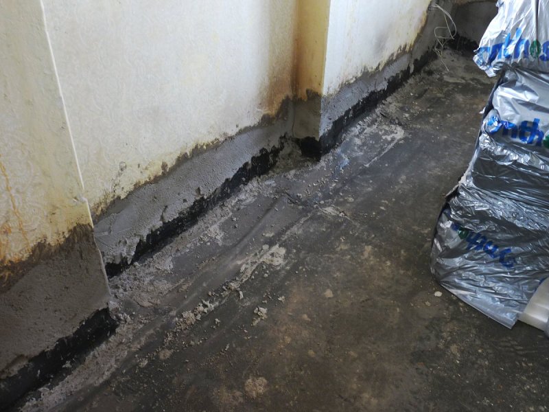 Oprava bývalé fary dne 25. a 30. 11. 2010