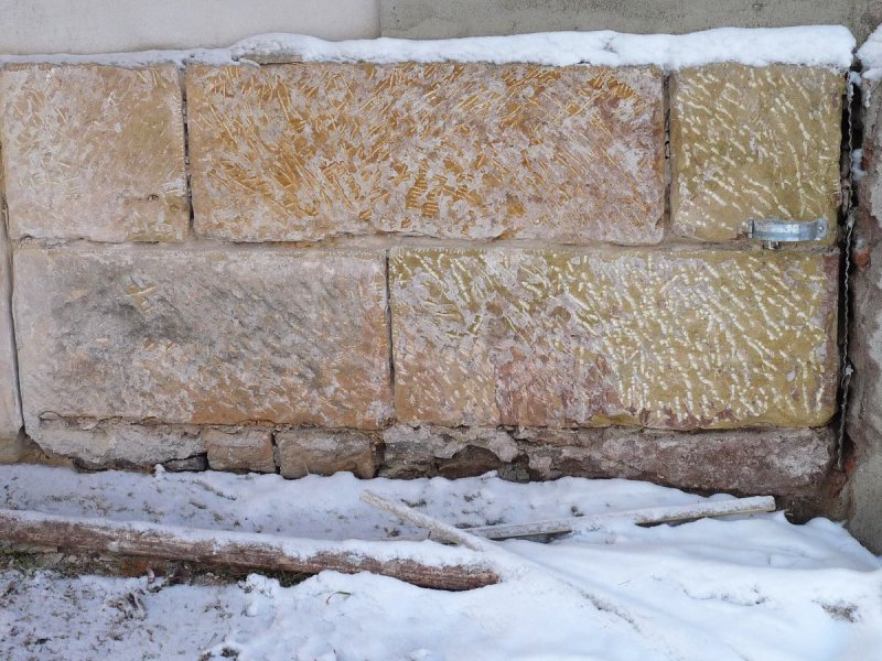 Oprava bývalé fary dne 25. a 30. 11. 2010