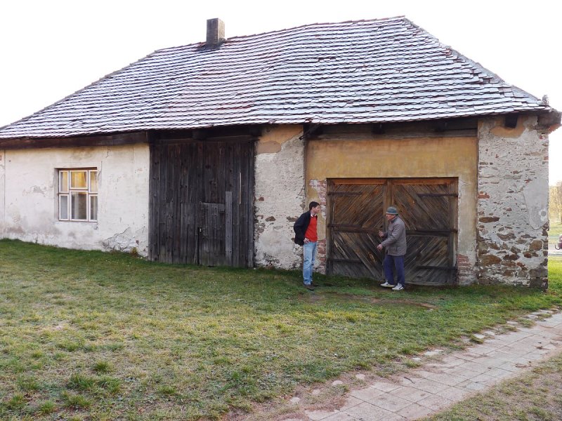Bývalý domek hrobníka dne 26. 11. 2010