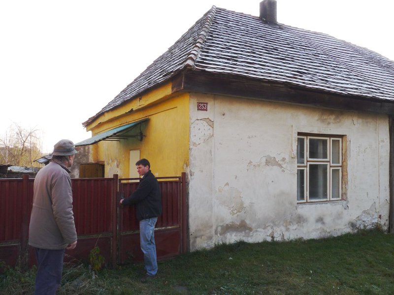 Bývalý domek hrobníka dne 26. 11. 2010
