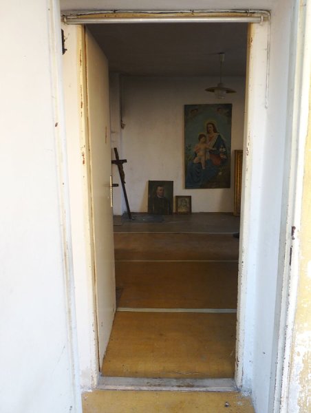 Bývalý domek hrobníka dne 26. 11. 2010