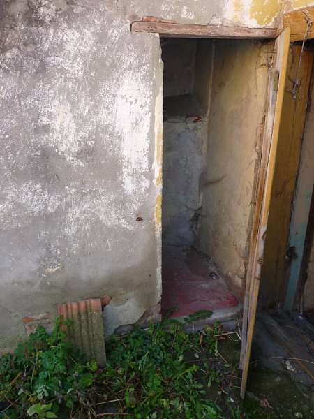 Bývalý domek hrobníka dne 26. 11. 2010