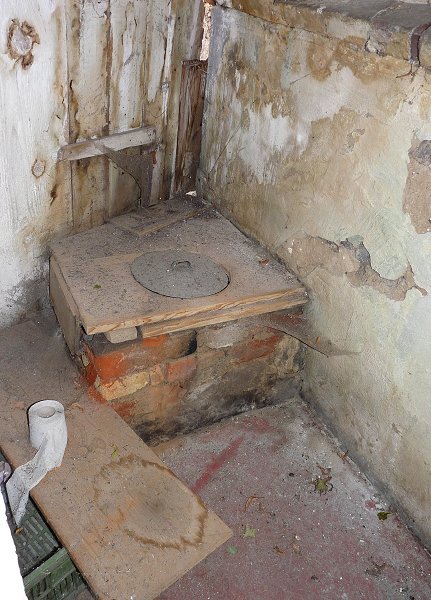 Bývalý domek hrobníka dne 26. 11. 2010