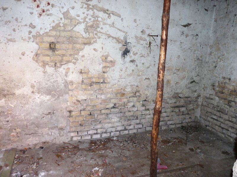 Bývalý domek hrobníka dne 26. 11. 2010