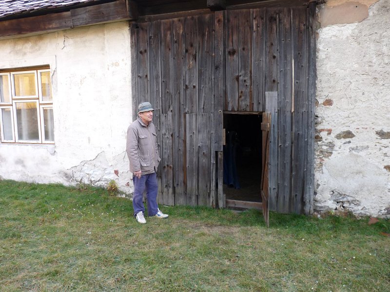 Bývalý domek hrobníka dne 26. 11. 2010