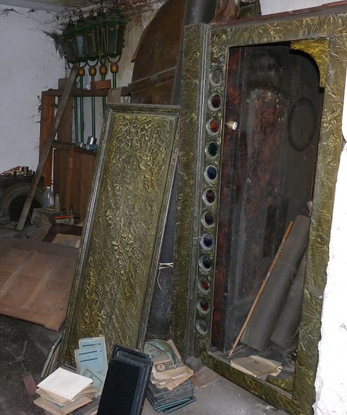 Bývalý domek hrobníka dne 26. 11. 2010