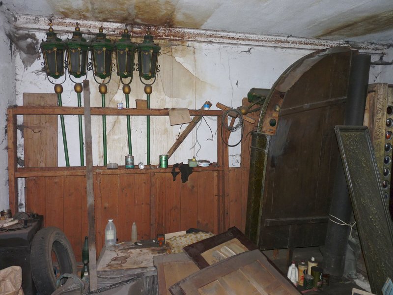 Bývalý domek hrobníka dne 26. 11. 2010