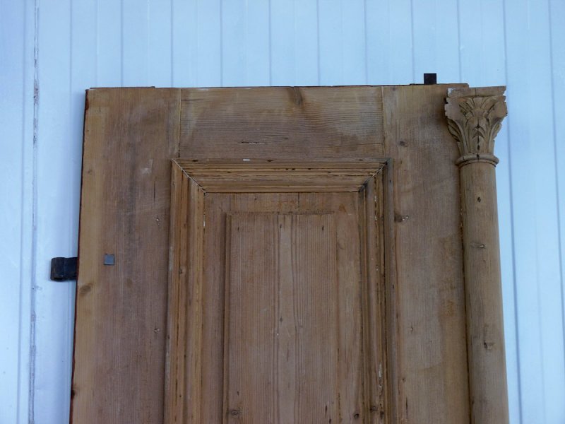 Rekonstrukce dvěří bývalé fary dne 15. 12. 2010