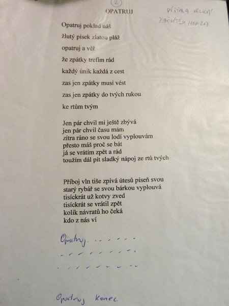 Country večer v Kostelní Lhotě Na Růžku dne 15.1.2011