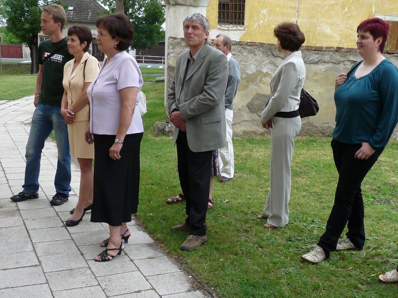 Otevření nové budovy OÚ Kostelní Lhota v opravené bývalé faře dne 18.6.2011