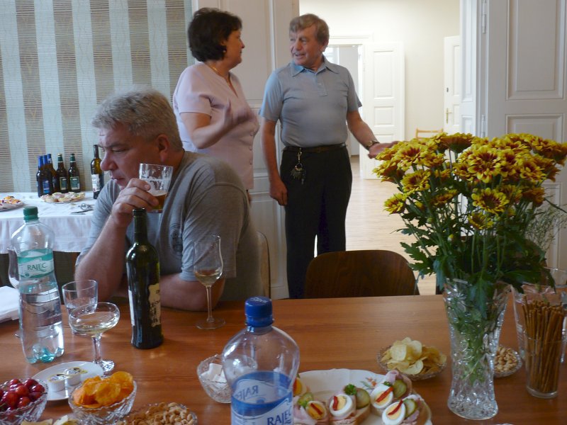 Otevření nové budovy OÚ Kostelní Lhota v opravené bývalé faře dne 18.6.2011