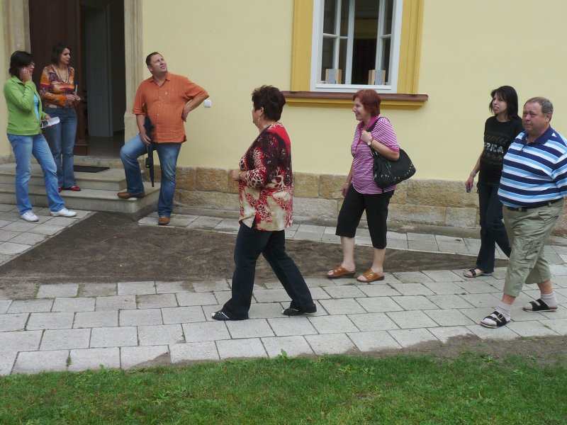 Otevření nové budovy OÚ Kostelní Lhota v opravené bývalé faře dne 18.6.2011